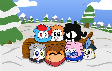 twitter club penguin|cp legacy puffles.